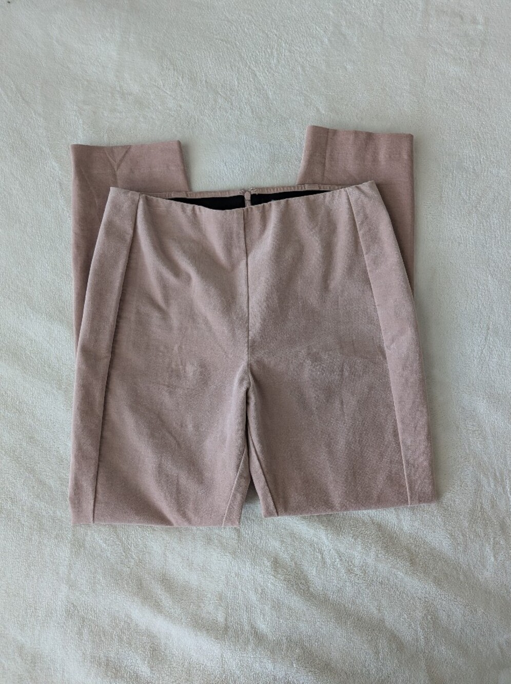 Theory Navalane Casual Velvet Stretch Pants